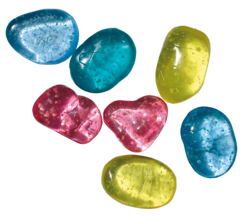 Leucht Meteoriten | 8 Stück