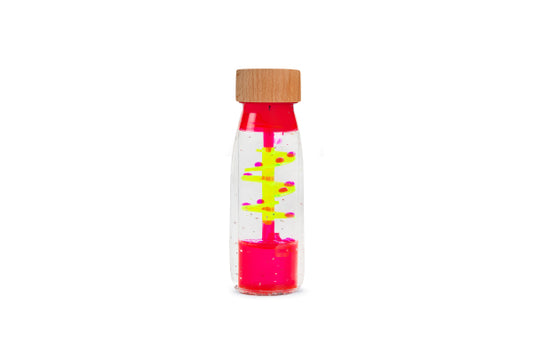 Petit Boum Sensorikspielzeug Move Bottle Pink