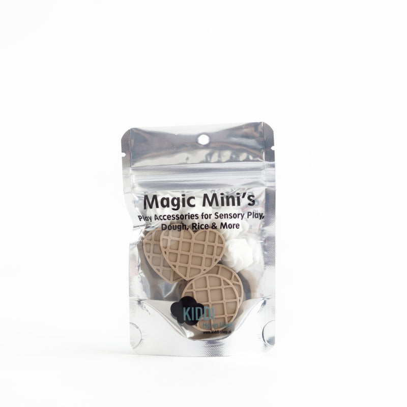 Zubehör für sensorisches Spielen | Mini Waffelset