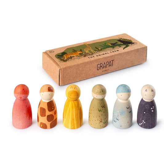 Grapat Tier Team | The animal Crew 6 teilig