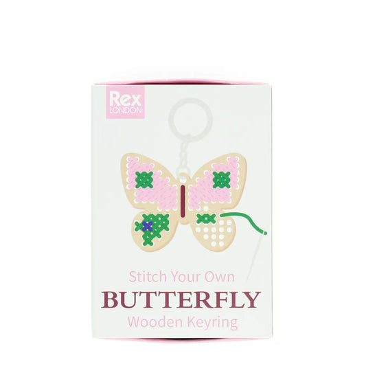 Schlüsselanhänger zum selber nähen - Schmetterling