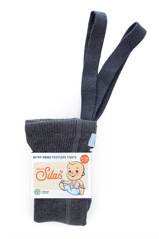 Strumpfhose ohne Fuß Dark Grey Blend