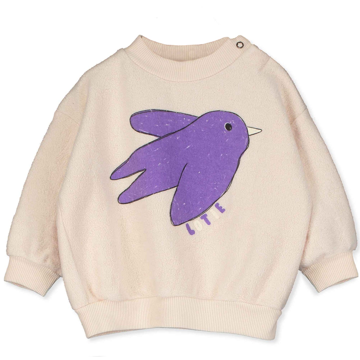 Bird Teddy Sweatshirt | Baby