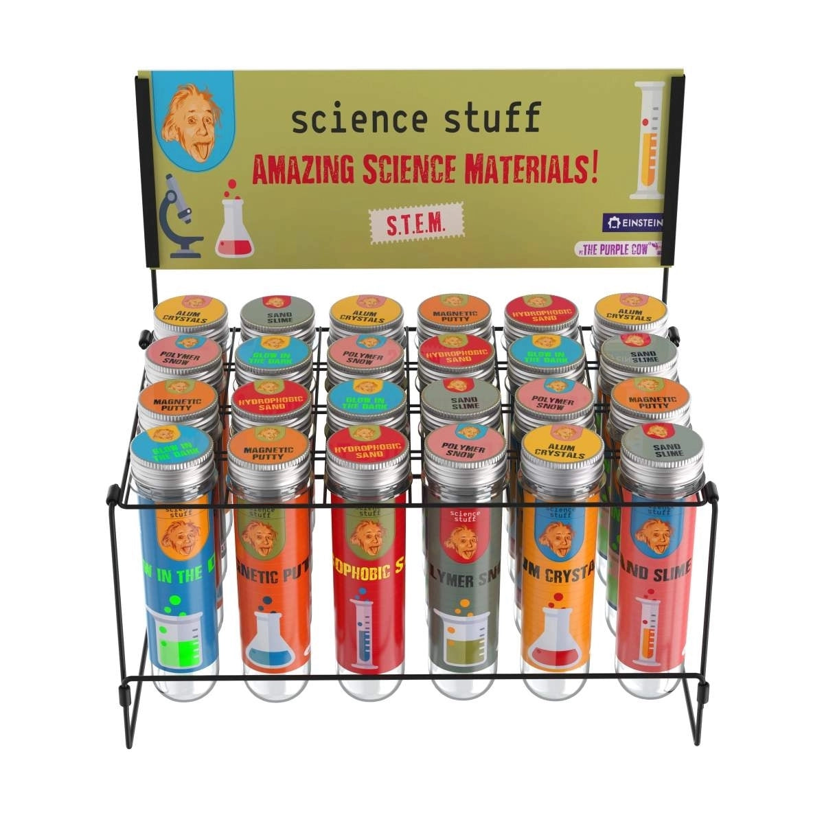 Experimente in Reagenzgläser