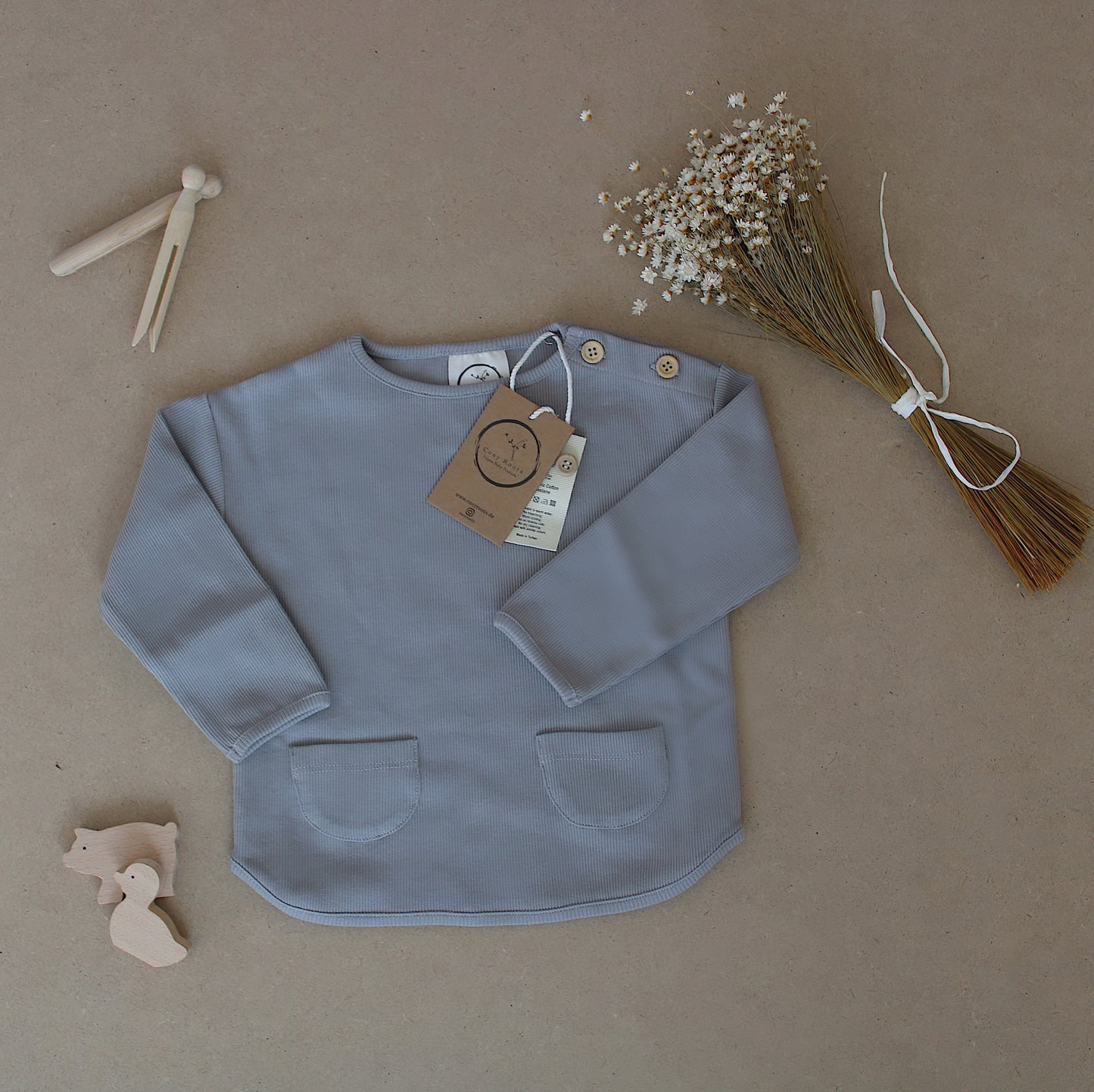 Organic Slime Longsleeve-Grey