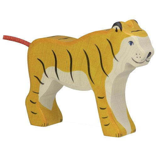 Holzfigur Tiger