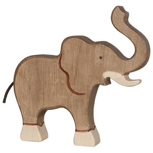 Holzfigur Elefant