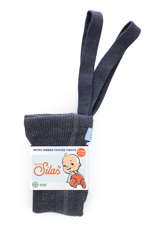 Strumpfhose mit Fuß Dark Grey Blend