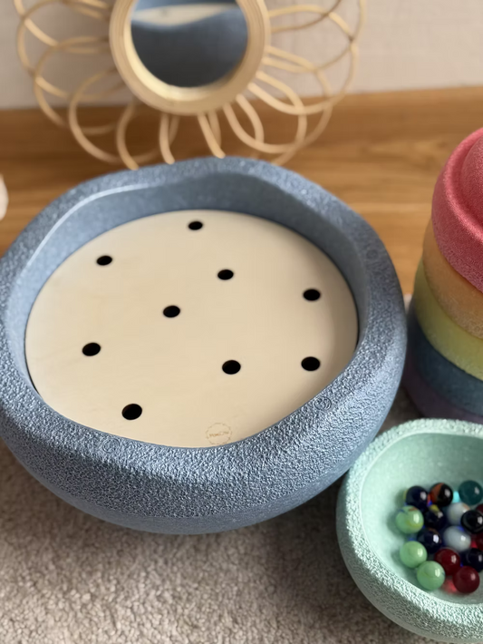 Aktivitätsplatten für Stapelstein Kugelparcour