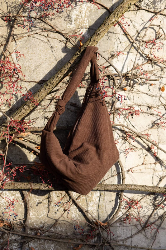 Lukkily Bag - Cord Chocolate