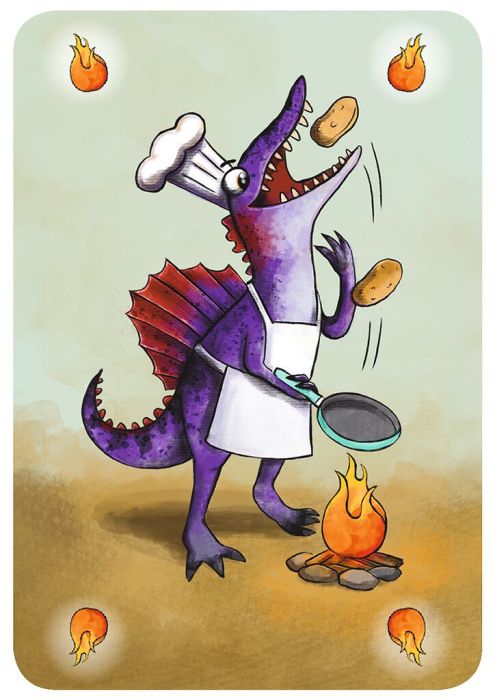 Kartenspiel T-Rex gesucht | Schwarzer Peter umgekehrt