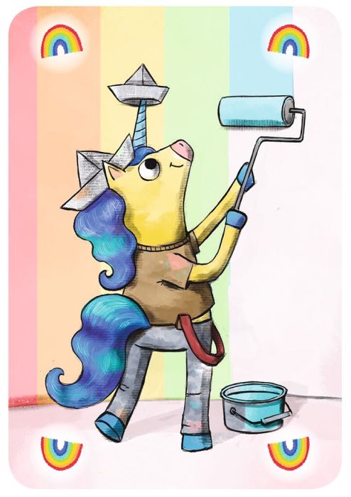 Kartenspiel Einhorn gesucht | Schwarzer Peter umgekehrt