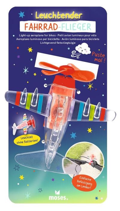Leuchtender Fahrrad-Flieger - verschiedene Farben | Moses