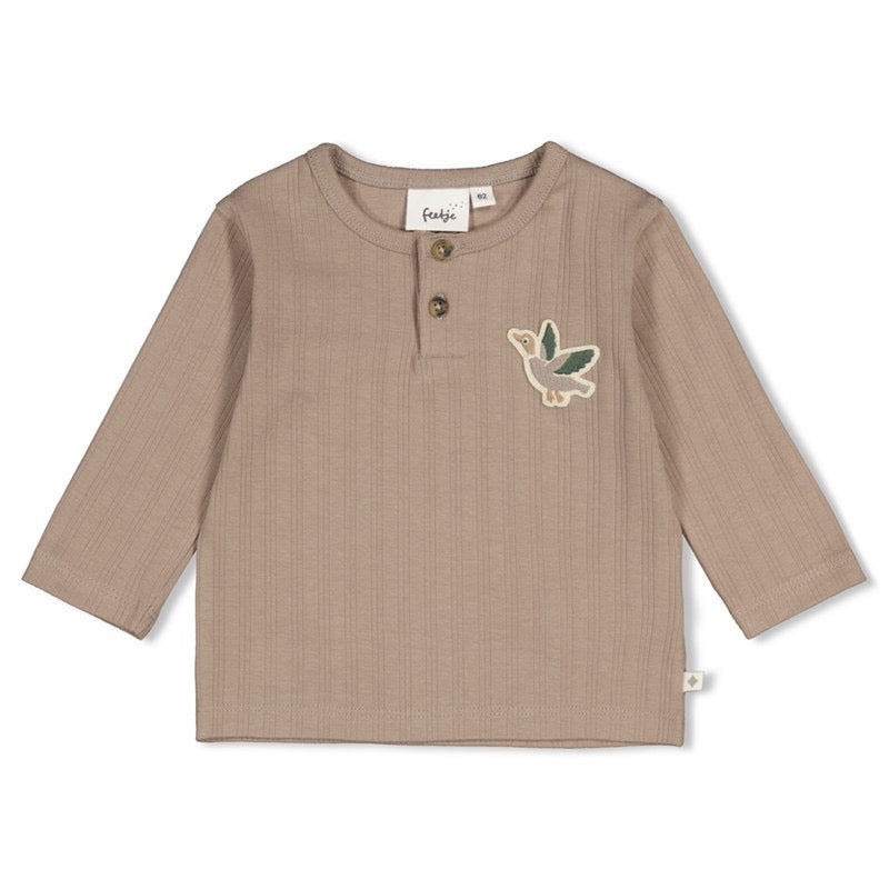 Longsleeve gerippt Hose Wiggle and Waddle | feetje