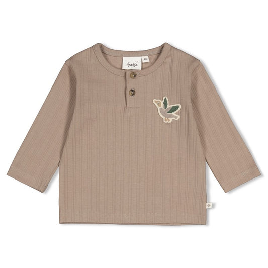 Longsleeve gerippt Hose Wiggle and Waddle | feetje