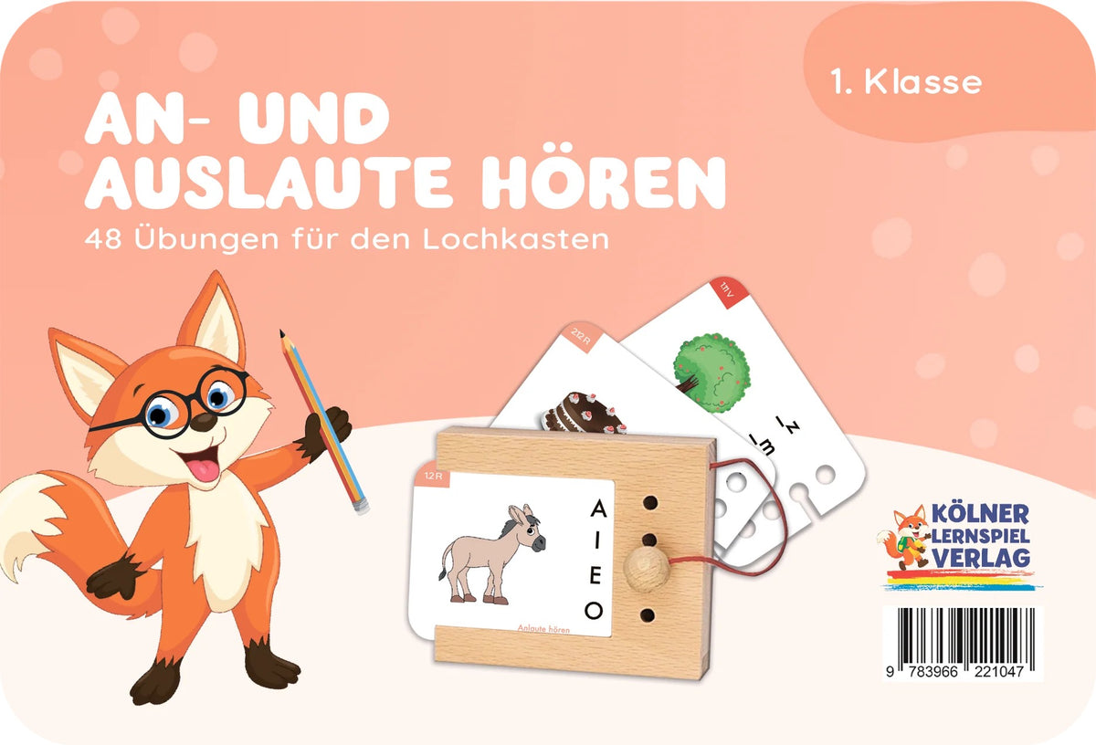 An- und Auslaute hören | Kölner Lernspielverlag