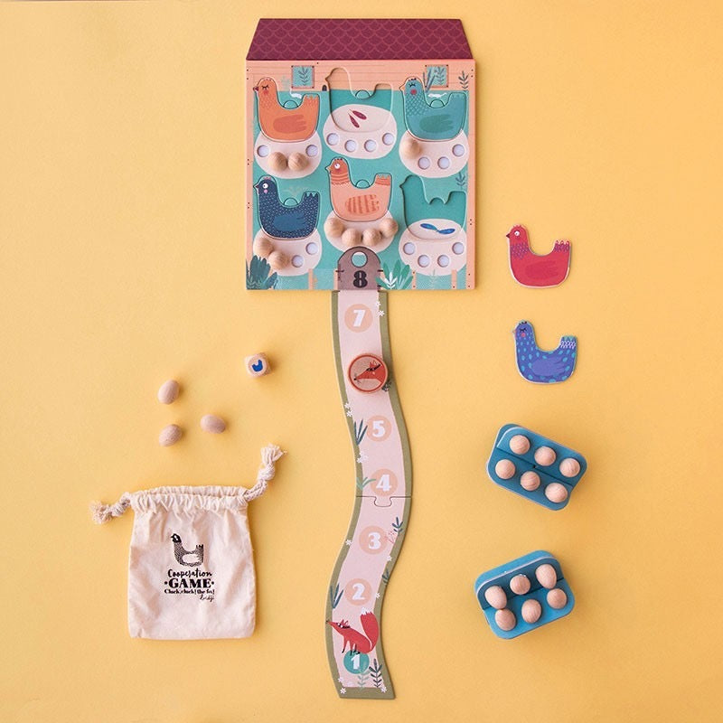 Familienspiel Cluck Cluck the Fox!  | Kooperationsspiel