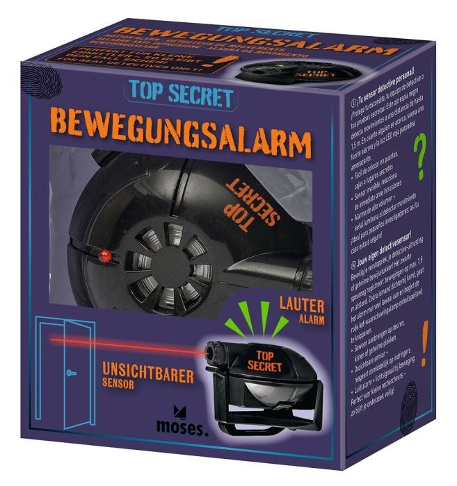 Bewegungsalarm Top Secret
