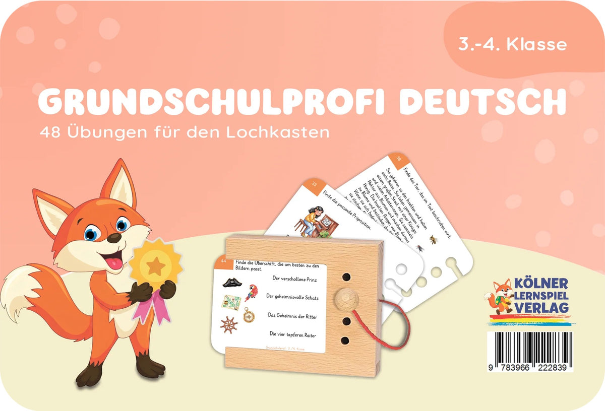 Grundschulprofi Deutsch 3.-4. Klasse | Kölner Lernspielverlag