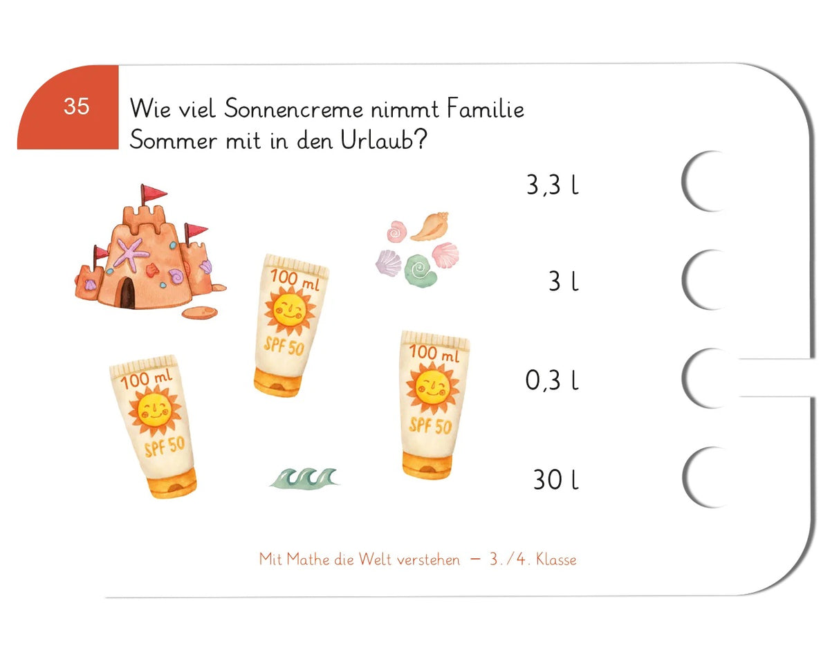 Mit Mathe die Welt verstehen 3.-4. Klasse | Kölner Lernspielverlag
