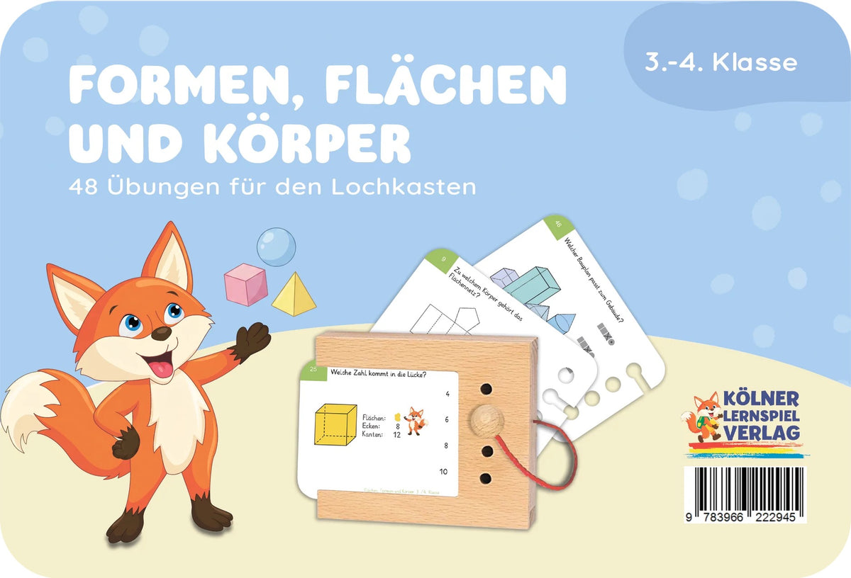 Formen, Flächen und Körper 3.-4. Klasse | Kölner Lernspielverlag