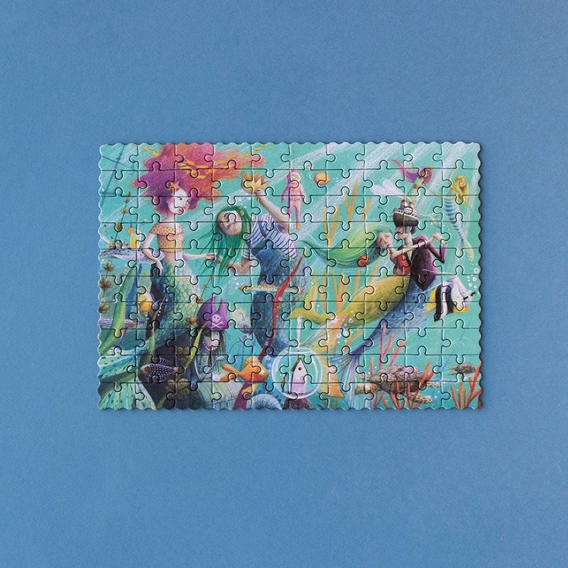 Mermaid Puzzle Pocket