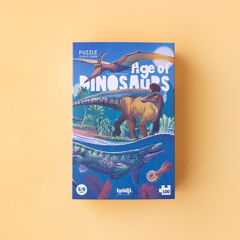 Dino Puzzle mit spannenden Infos | Age of Dino