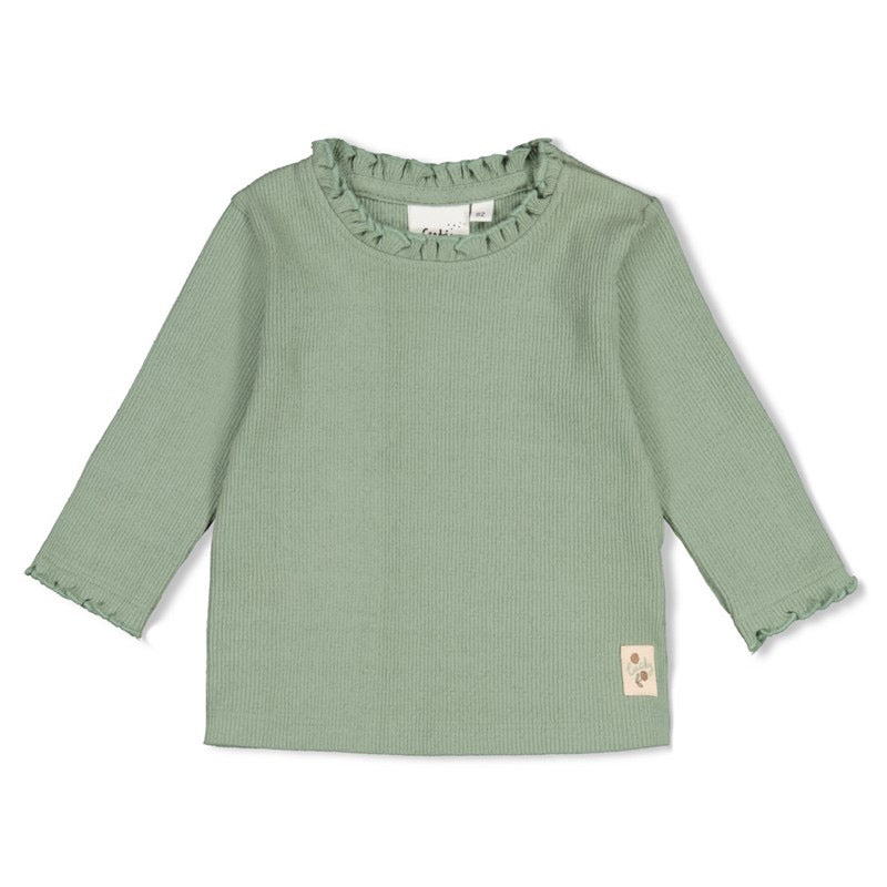 Longsleeve jade grün | feetje