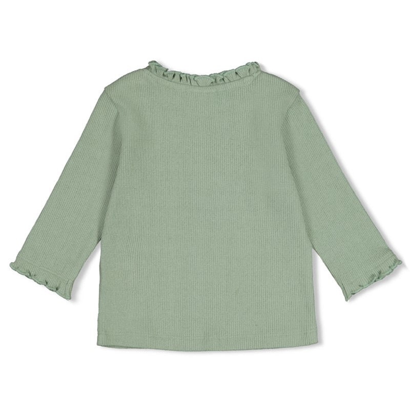 Longsleeve jade grün | feetje