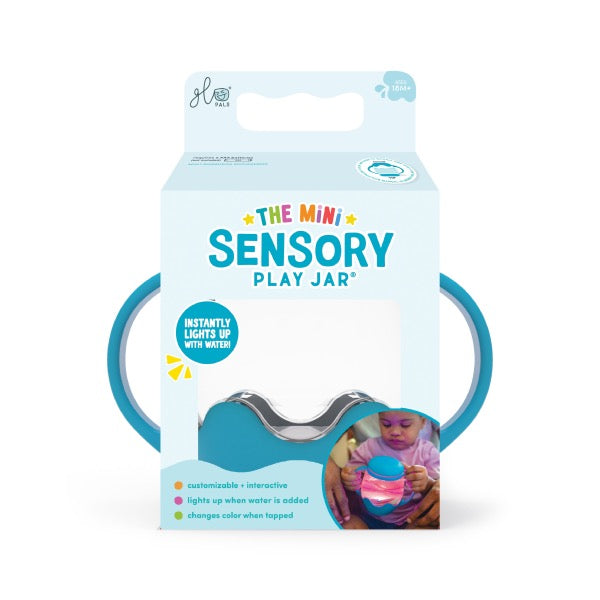 Mini Spiegelglas Sensory Blau | Glo Pals