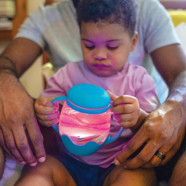 Mini Spiegelglas Sensory Blau | Glo Pals