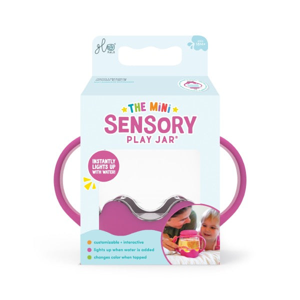 Mini Spiegelglas Sensory Pink | Glo Pals