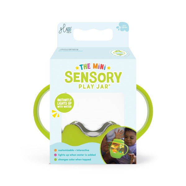 Mini Spiegelglas Sensory Grün | Glo Pals