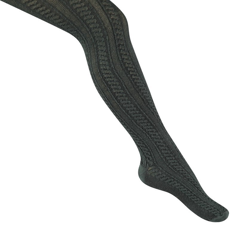 Strumpfhose mit Flechtmuster City Chic | Jubel