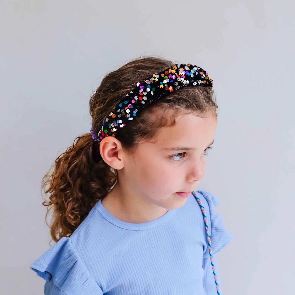 Funkelnder Pailletten Haarreif  | Mimi und Lula