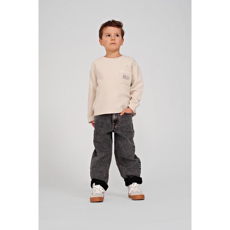 Jeans Anthrazit Loose Fit | Sturdy