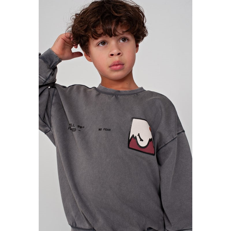Sweater mit Rückenprint Mountain Top | Sturdy