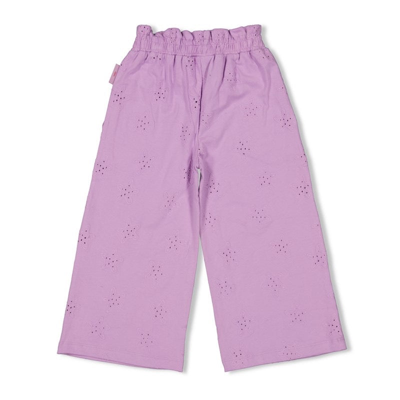Culotte | Flieder mit Muster