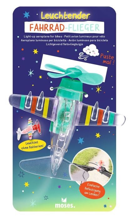 Leuchtender Fahrrad-Flieger - verschiedene Farben | Moses