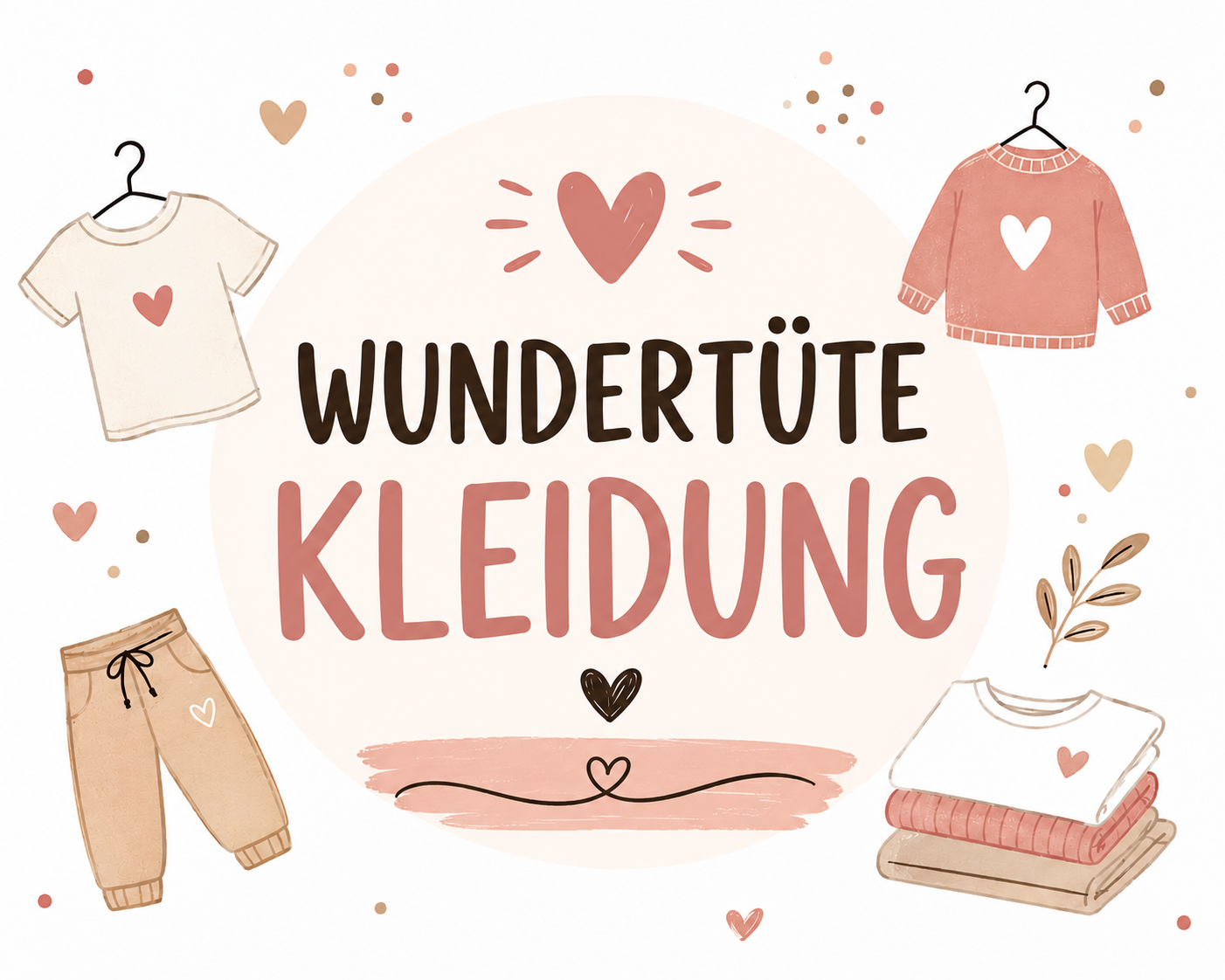 WUNDERtüte Kleidung für MÄDCHEN im Wert von über 50€ verschiedene Größen