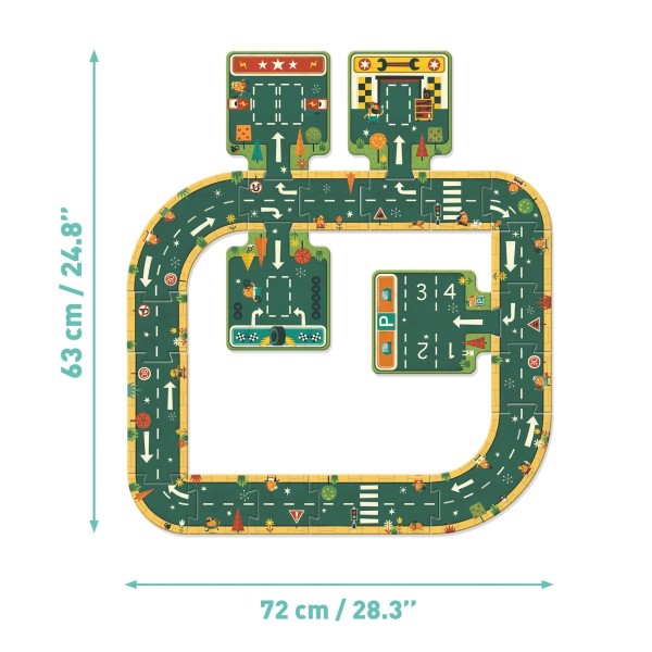 Straßenpuzzle