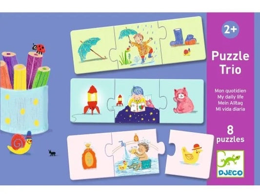 Puzzle trio: Mein Alltag
