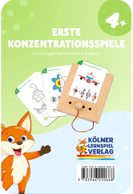 Erste Konzentrationsspiele