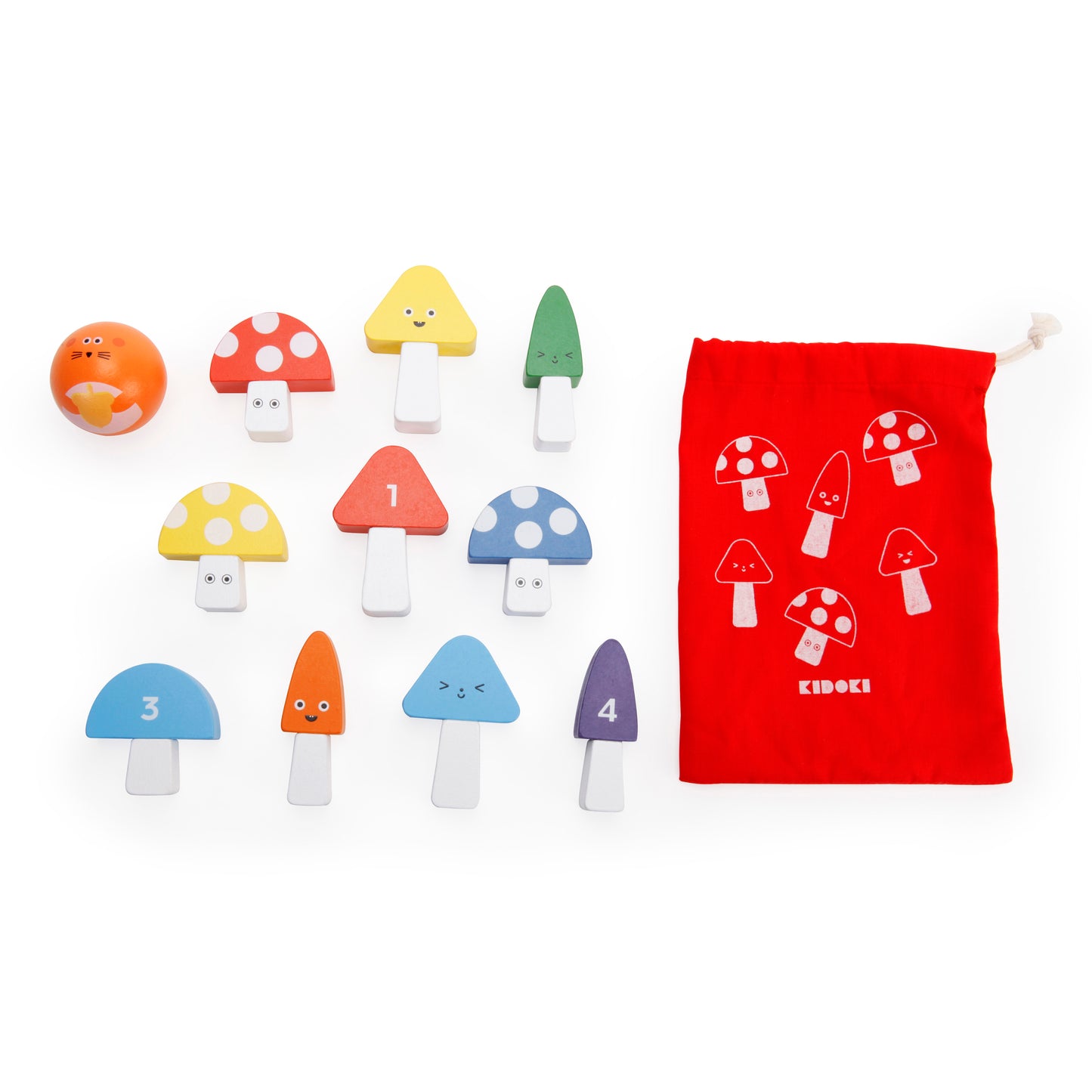 Mini Mushroom Bowling Game