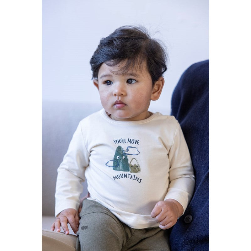 Longsleeve Mountain Baby | beige
