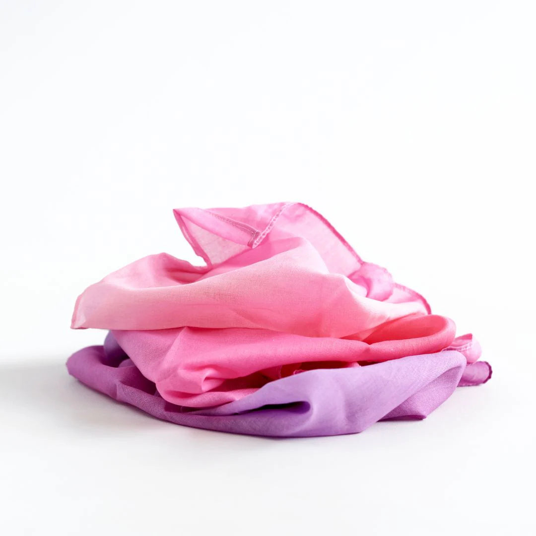 Spieltuch 90x90 | mit Farbverlauf in verschiedenen Farben