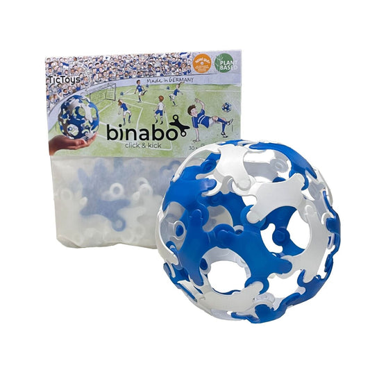 Binabo 30 Chips blau-weiß
