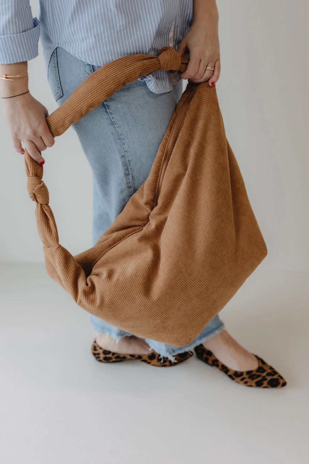Lukkily Bag - cord congnac