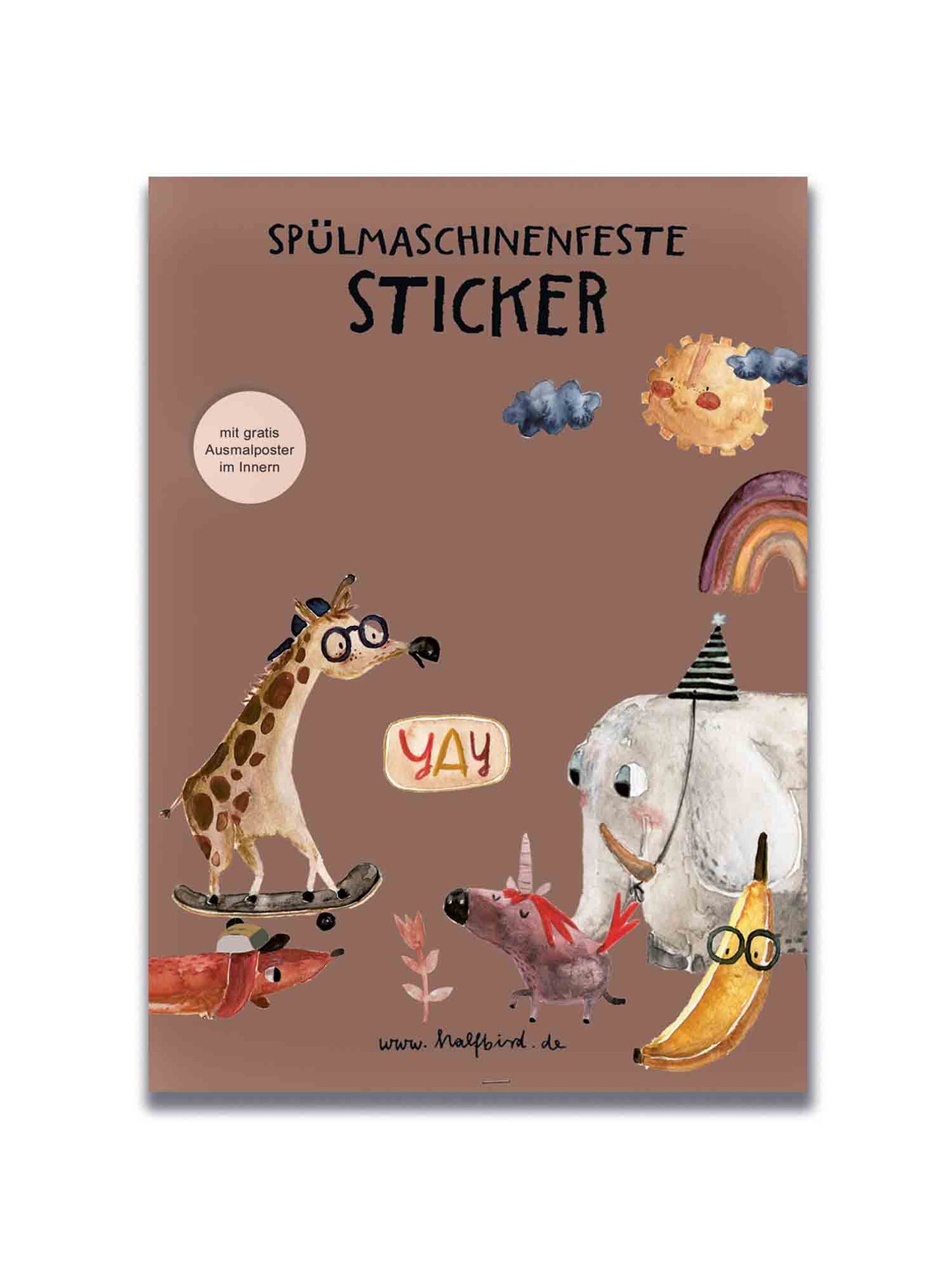 Spülmaschinenfeste Sticker - Allerlei