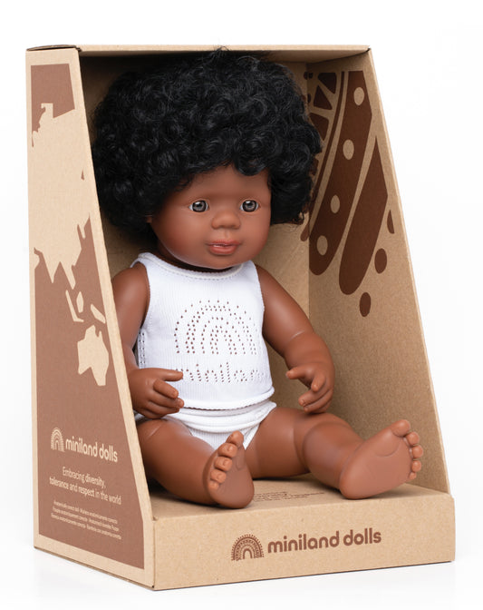 Puppe 38cm afroamerikanische